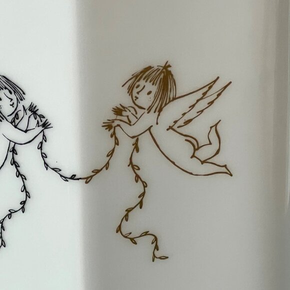 Vtg. 1960s Rosenthal Studio Line The Lovers Wedding Vase Raymond Peynet Germany - Picture 4 of 13